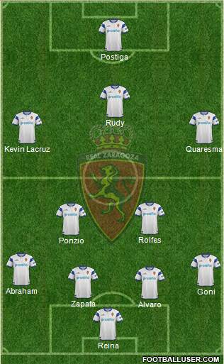 R. Zaragoza S.A.D. Formation 2014