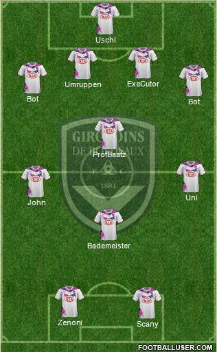 FC Girondins de Bordeaux Formation 2014