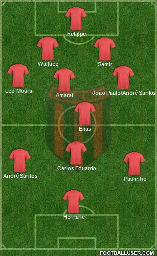 Flamengo EC de Arcoverde Formation 2014