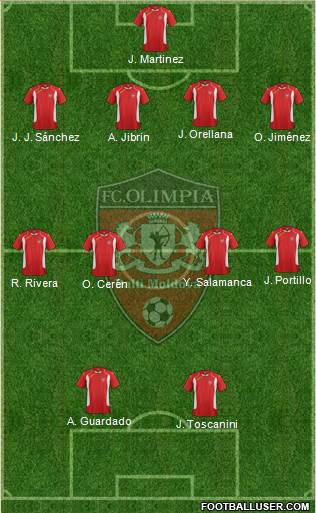 Olimpia Baltî Formation 2014