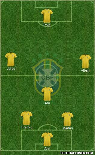 Brazil Formation 2014