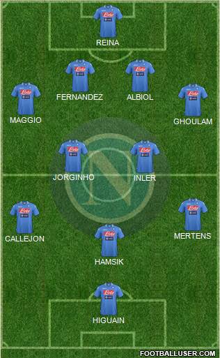 Napoli Formation 2014