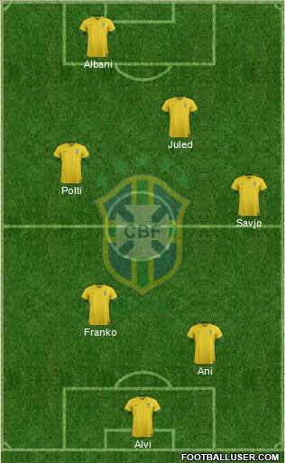 Brazil Formation 2014