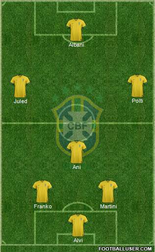 Brazil Formation 2014