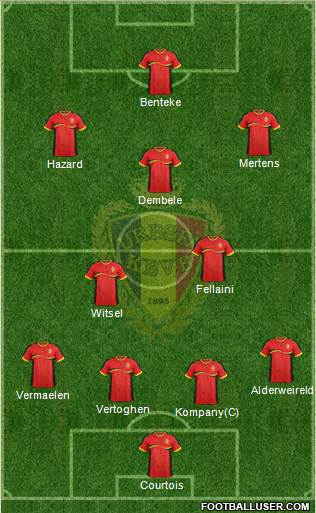 Belgium Formation 2014