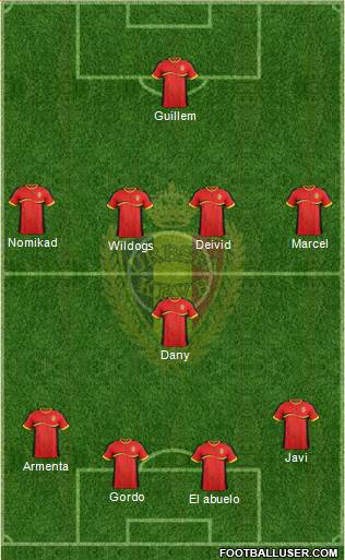 Belgium Formation 2014