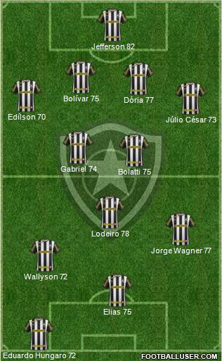 Botafogo FR Formation 2014