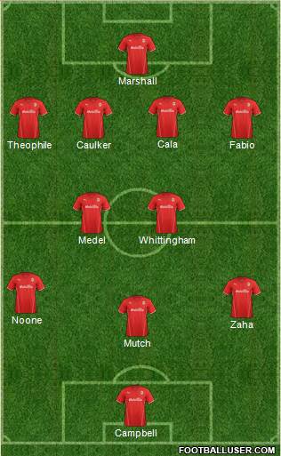 Cardiff City Formation 2014