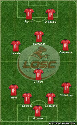 LOSC Lille Métropole Formation 2014