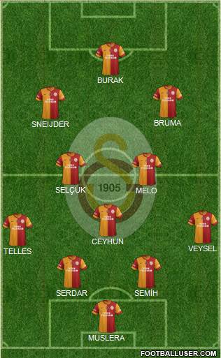 Galatasaray SK Formation 2014