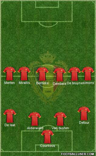 Belgium Formation 2014