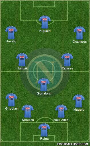 Napoli Formation 2014