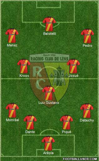 Racing Club de Lens Formation 2014