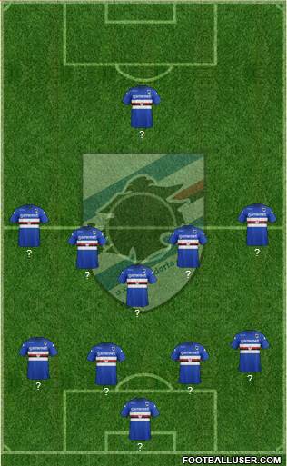 Sampdoria Formation 2014