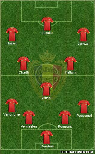 Belgium Formation 2014