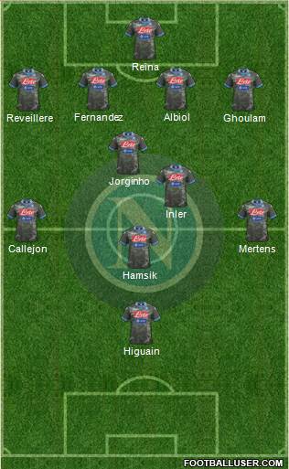 Napoli Formation 2014