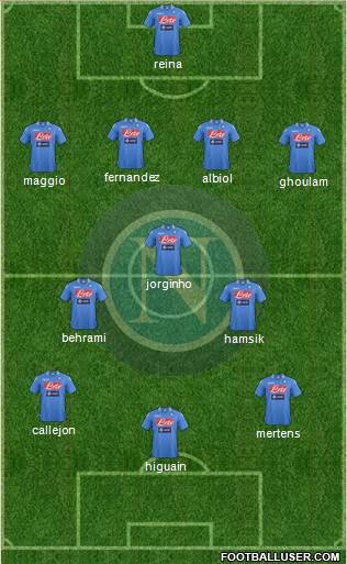 Napoli Formation 2014