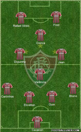 Fluminense FC Formation 2014