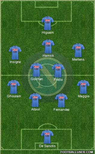 Napoli Formation 2014