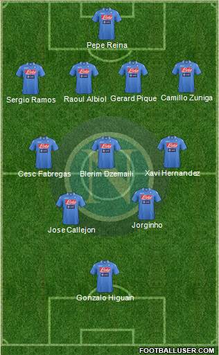 Napoli Formation 2014