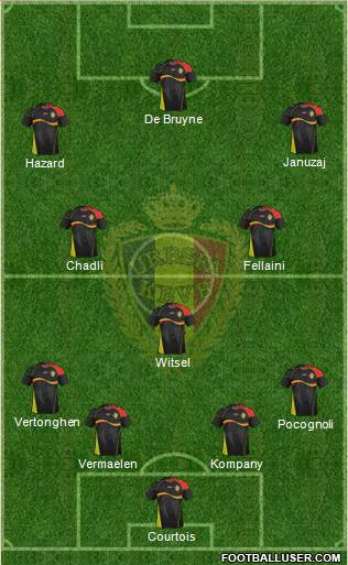 Belgium Formation 2014
