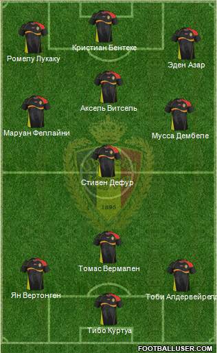 Belgium Formation 2014