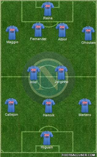 Napoli Formation 2014