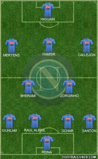 Napoli Formation 2014