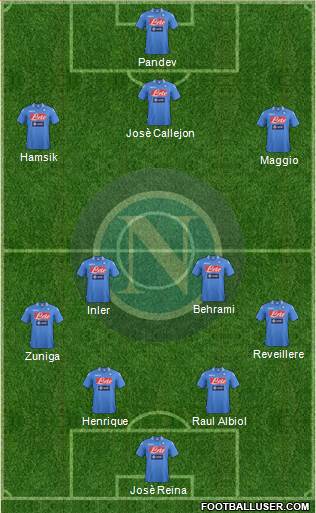 Napoli Formation 2014