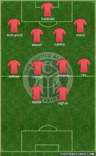 Acassuso football formation