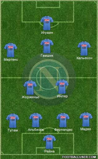 Napoli Formation 2014