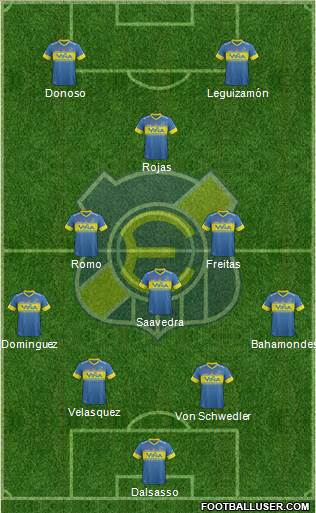 CD Everton de Viña del Mar S.A.D.P. Formation 2014