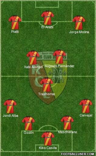 Racing Club de Lens Formation 2014