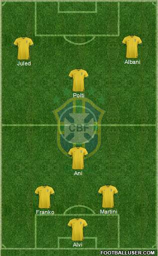 Brazil Formation 2014