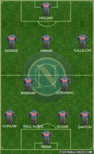 Napoli Formation 2014