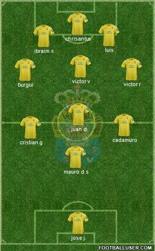 U.D. Las Palmas S.A.D. Formation 2014