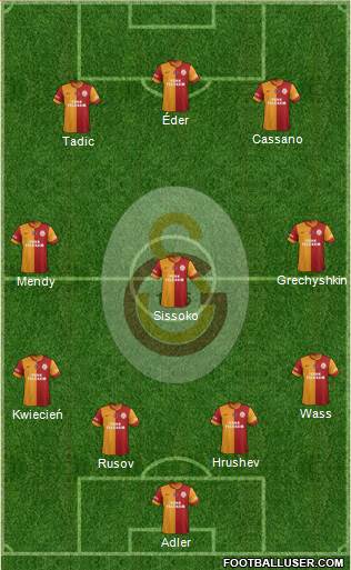 Galatasaray SK Formation 2014