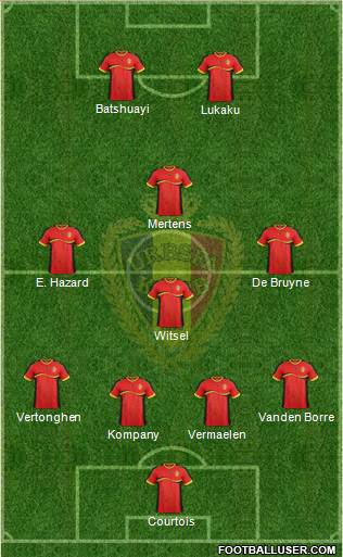 Belgium Formation 2014