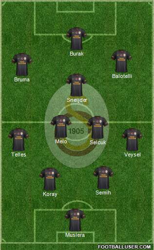 Galatasaray SK Formation 2014