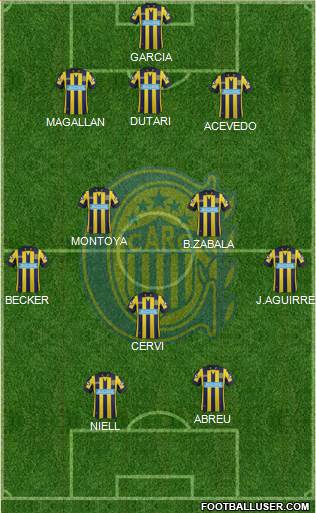 Rosario Central Formation 2014