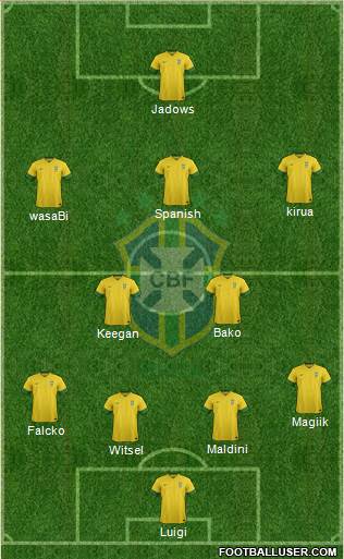 Brazil Formation 2014