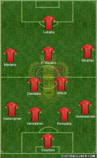 Belgium Formation 2014