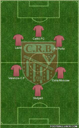 Chabab Riadhi Belouizdad football formation