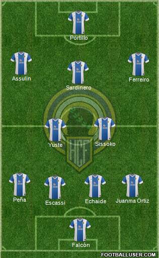 Hércules C.F., S.A.D. Formation 2014
