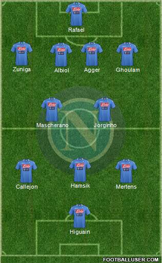 Napoli Formation 2014