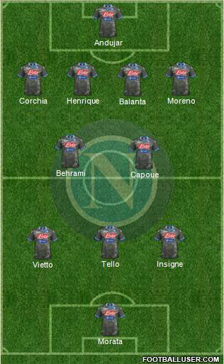 Napoli Formation 2014