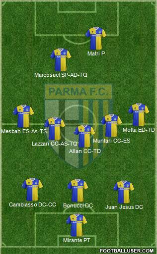 Parma Formation 2014