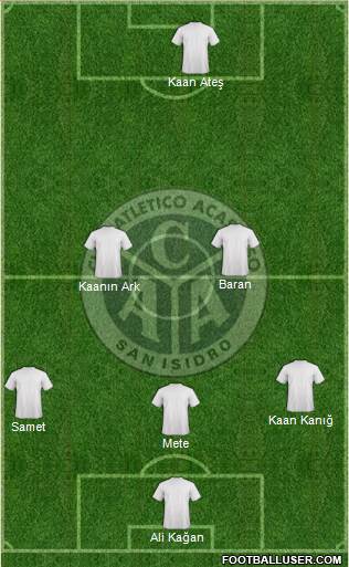 Acassuso football formation