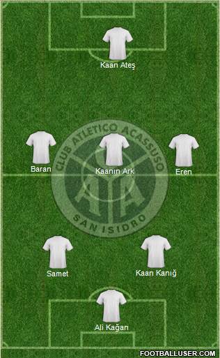 Acassuso football formation