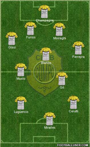 Olimpo de Bahía Blanca Formation 2014